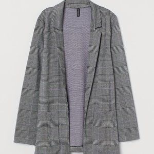 Checkered Blazer Jacket